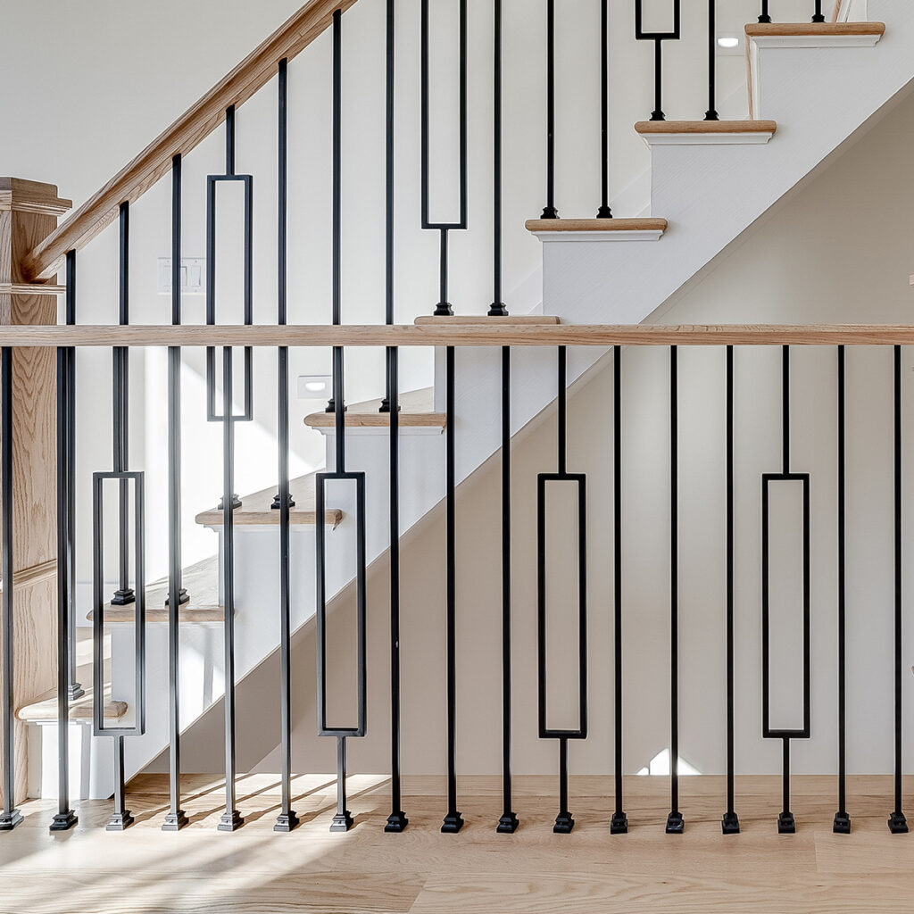 Evermark rectangle iron balusters