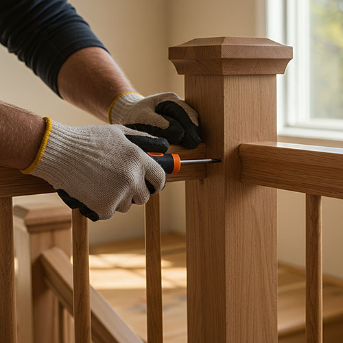 Repair a Staircase replace stair parts