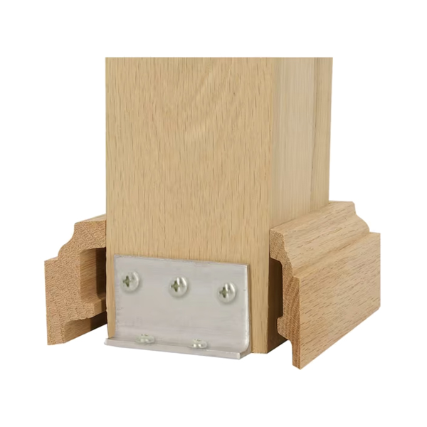 evermark newel attach kit for attaching stair newels to floors