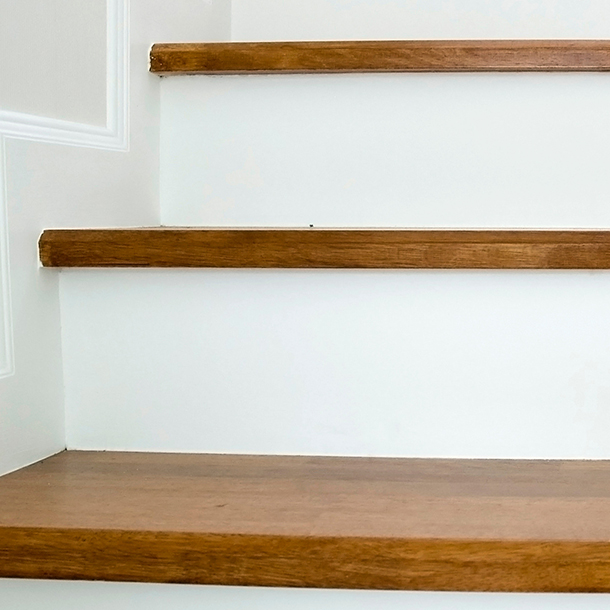 choose your tread wood and finish